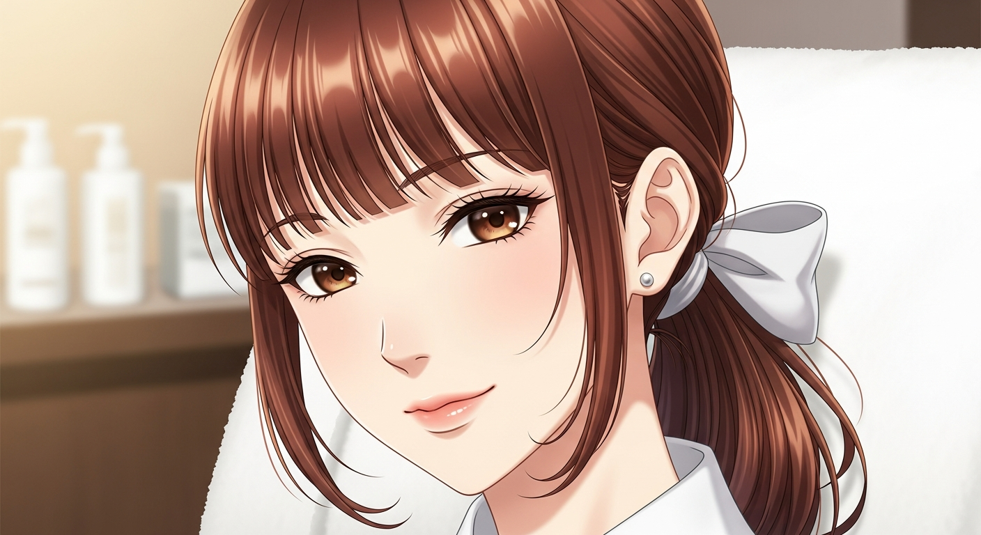 【HMN-782】鈴の家りんさんの『密着媚薬エステ』……媚薬を口移しで飲ませるなんて大胆すぎます！ 関西弁の甘い囁きと騎乗位に、理性が溶かされちゃいそうです……！