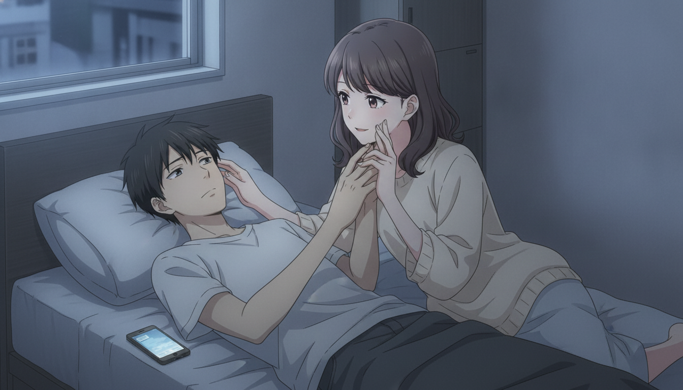 幼馴染は、僕に内緒で知らない指を覚えていく ―― 第 1 話「奥まで、ほぐしますね」